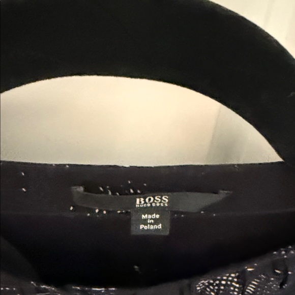 Hugo Boss Black Blouse with white Dot Detail - Picture 2 of 10